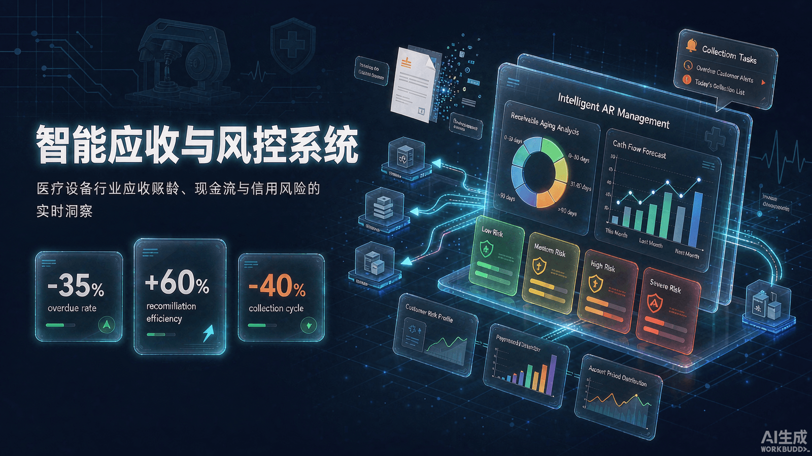 医疗器械企业应收管控系统定制开发案例:国内某医疗器械集团基于T+集成与钉钉/企微实现应收管理数字化